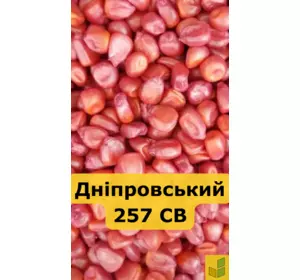 Дніпровський 257 СВ - кукурудза, насіння гібриду на зерно
